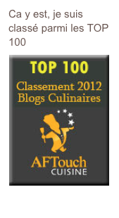 Ca y est, je suis classé parmi les TOP 100
￼
